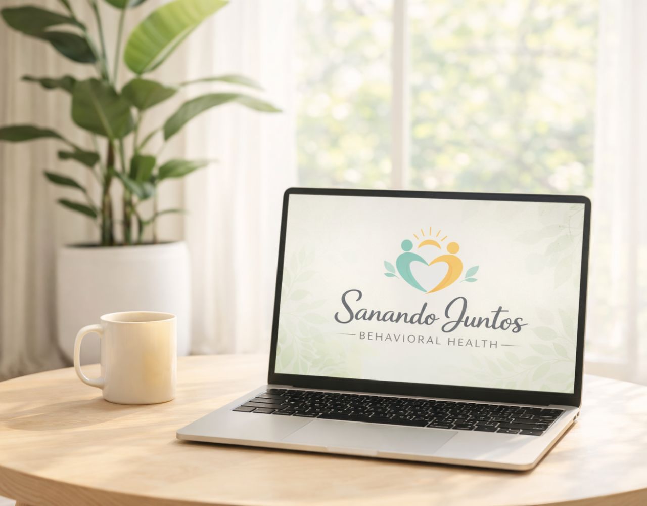 Sesión de terapia online por videoconferencia